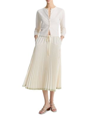 Tipped Half Moon Cardigan