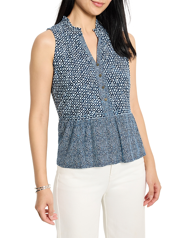 Nic + Zoe Nic+zoe Coastal Geo Tank Top
