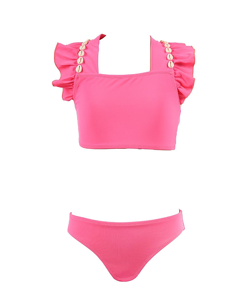 Nessi Byrd Girls' Sabrina Two-piece Swimsuit - Little Kid, Big Kid In Pink