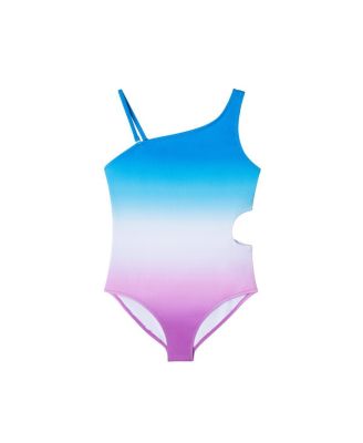 Andy & Evan - Girls' Ombre One Piece Swimsuit - Big Kid