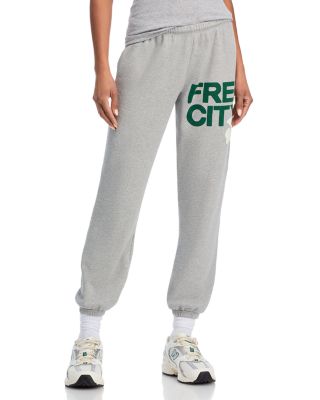 FREECITY - Heathered Logo Sweatpants