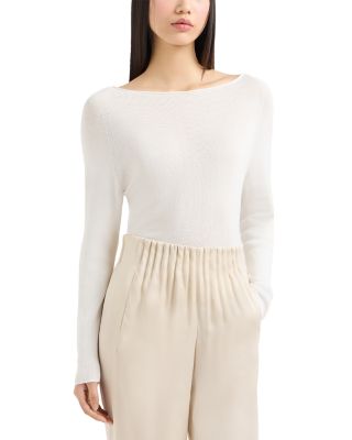 Cotton Raglan Sleeve Ribbed Sweater