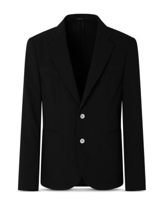 Regular Fit 3D Crepe Jersey Blazer