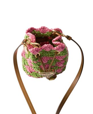 PRADA＊Crochet mini-pouch クロッシェミニポーチバッグ＊送料込 PRADA＊Crochet mini-pouch クロッシェミニポーチバッグ＊送料込