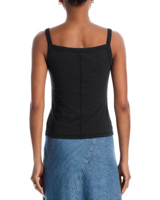 The Slub Square Neck Tank Top