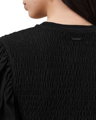 Dael Peplum Puff Sleeve Top