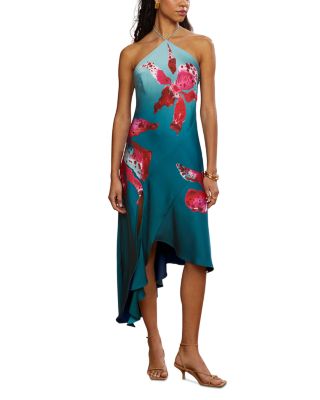 Alohi Placed Print Dress
