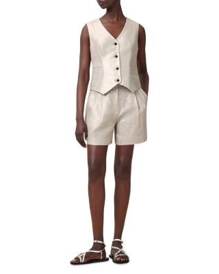 Averie Linen Waistcoat