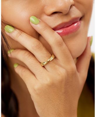 Gold Band Ring - Eliora