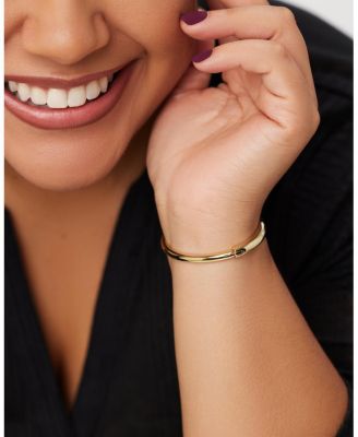 Gold Bangle Bracelet - Brynley