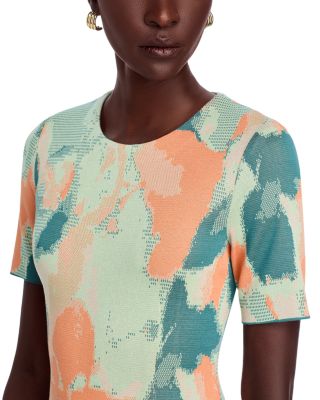 Short Sleeve Midi Dress