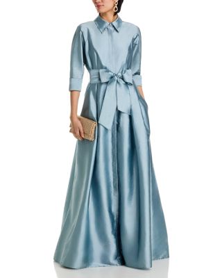 Taffeta Shirt Waist Gown