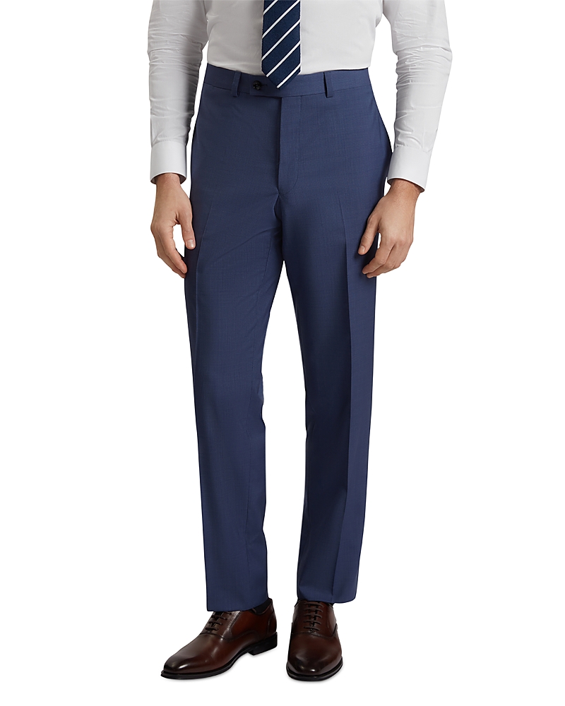 Ted Baker Jefferson Classic Wool Modern Fit Suit Pants In Blue