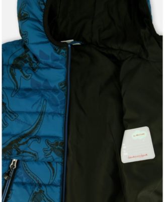 Boys' Printed Quilted Mid-Season Jacket - Baby