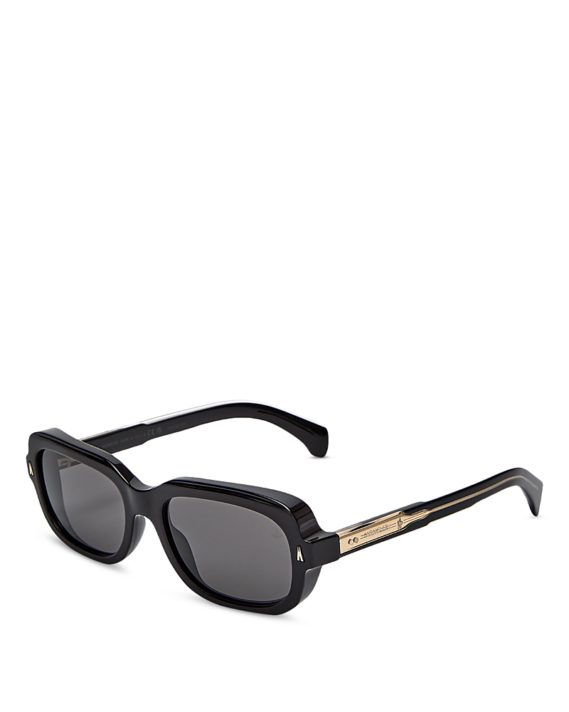 Moncler Unisex Sunglass Me6008 Suntrap In Shiny Black