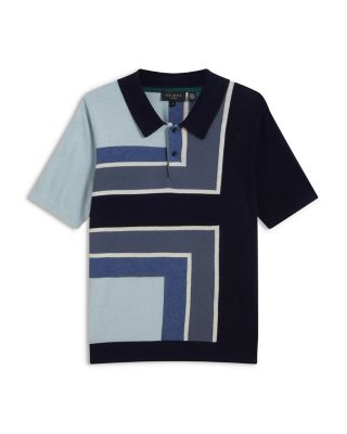 Ralfe Short Sleeve Color Blocked Polo