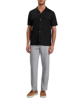 Whether Short Sleeve Double Pocket Regular Fit Button Down Shirt