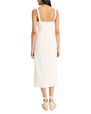 Side Slit Midi Dress