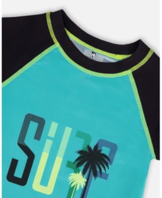 Boys' Short Sleeve Rashguard - Little Kid
