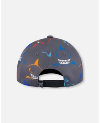  Boys' Printed Sharks Cap - Baby