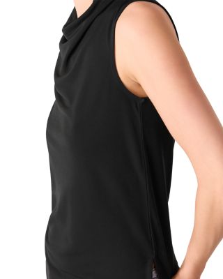 Sleeveless Cowlneck Top
