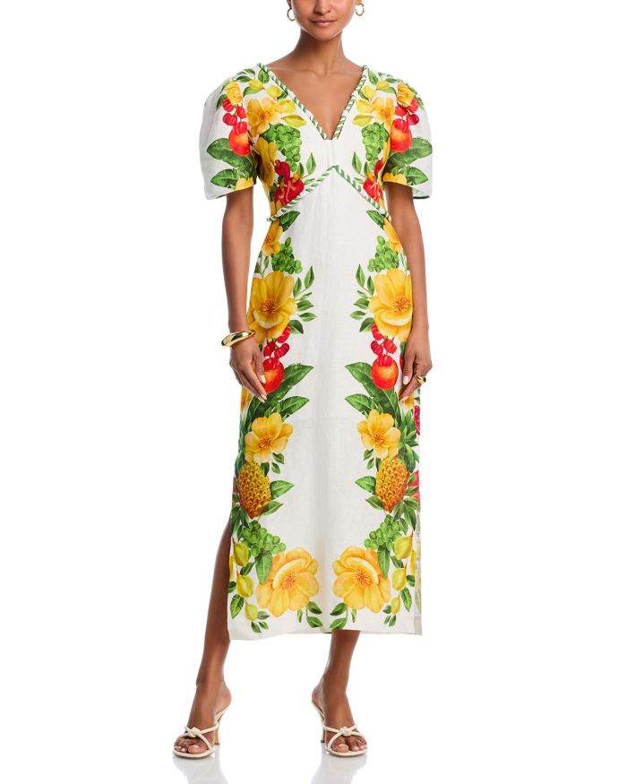 Picnic Flowers Maxi Dress
