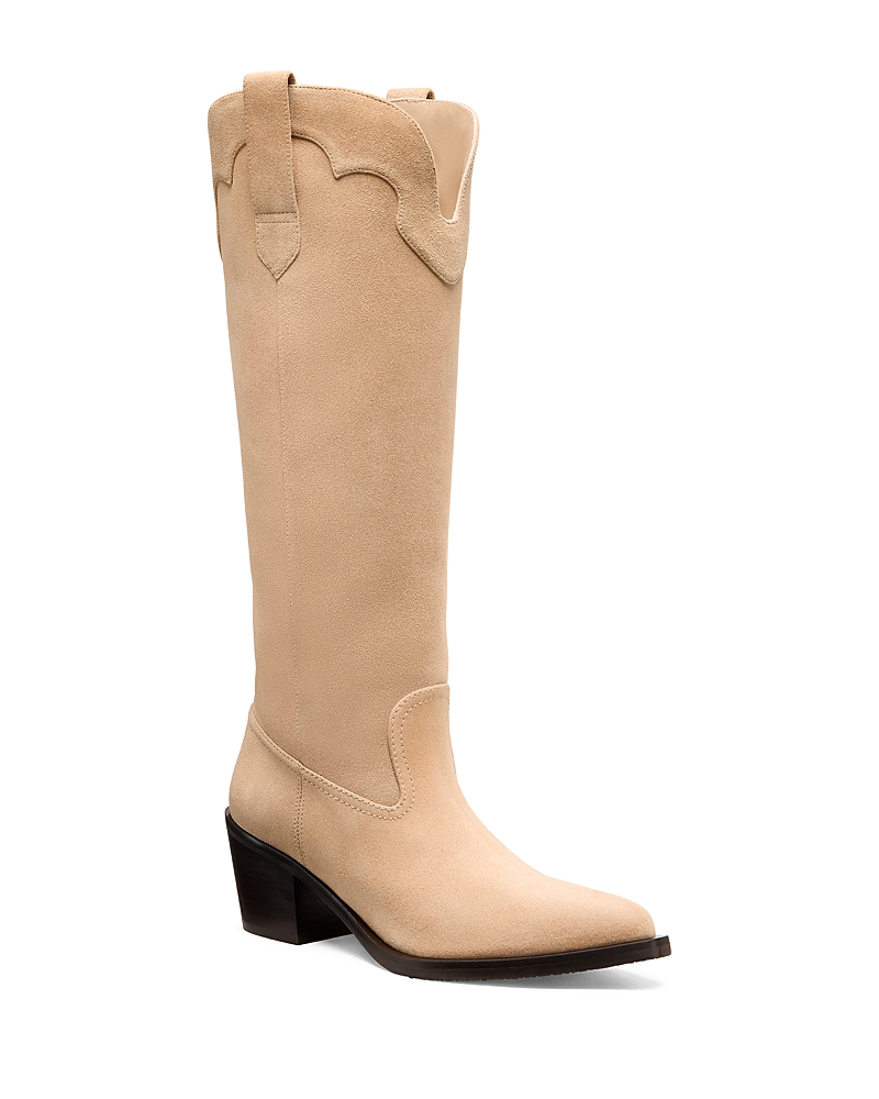 Stuart Weitzman Felix Suede Western Boots