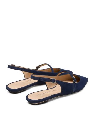 Women's Emilia Pointed Toe Slingback Mary Jane Shoes