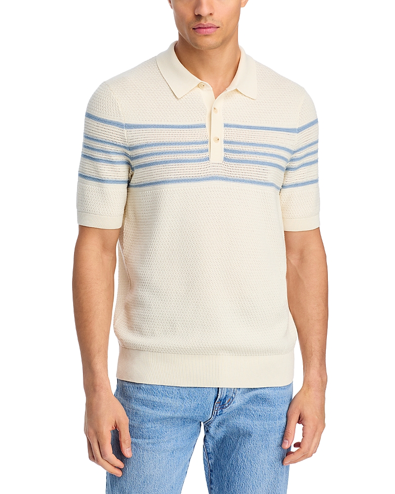 Shop Hugo Boss Camel L-jiuseppe Knit Polo