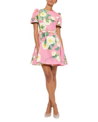 LEO LIN - Elyse Short Sleeve Mini Dress