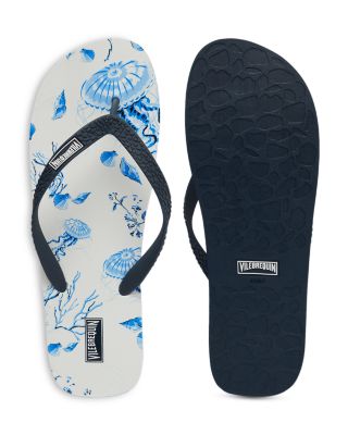 Men's Medusa & Shells Flip Flops