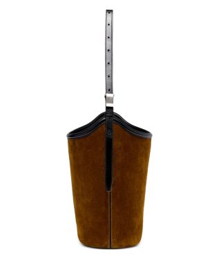 Brant Bucket Bag in Soft Suede