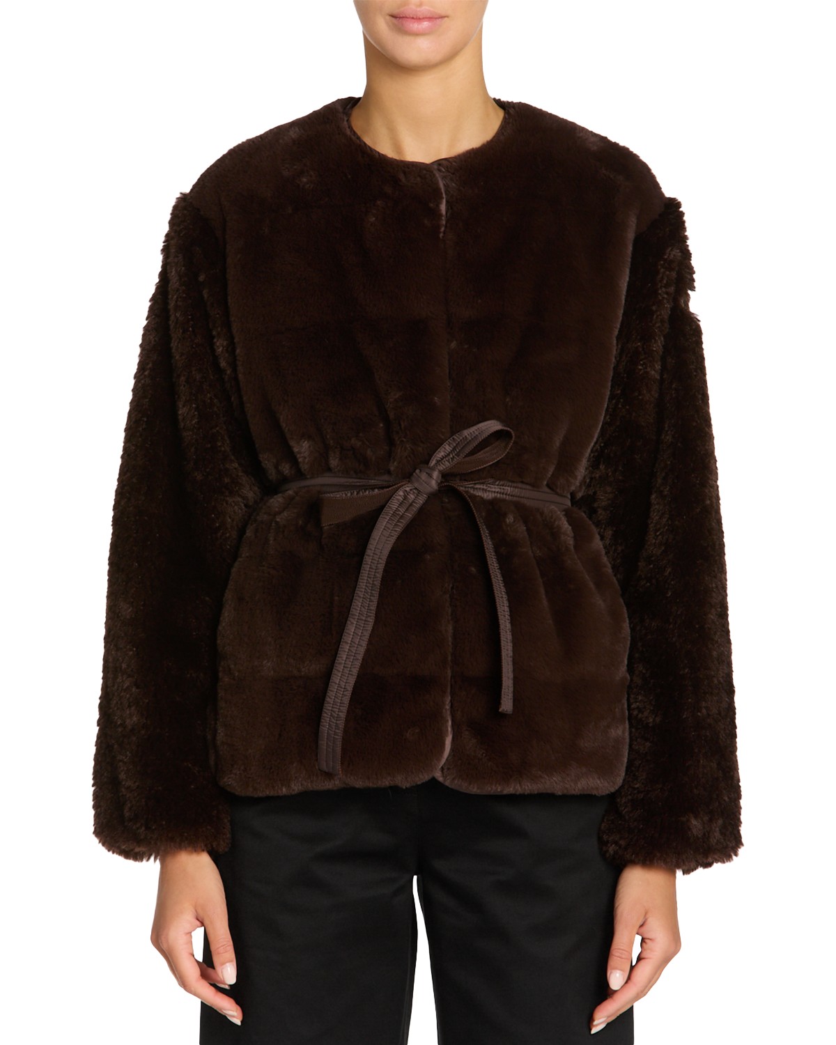 Jouillat Faux Fur Jacket