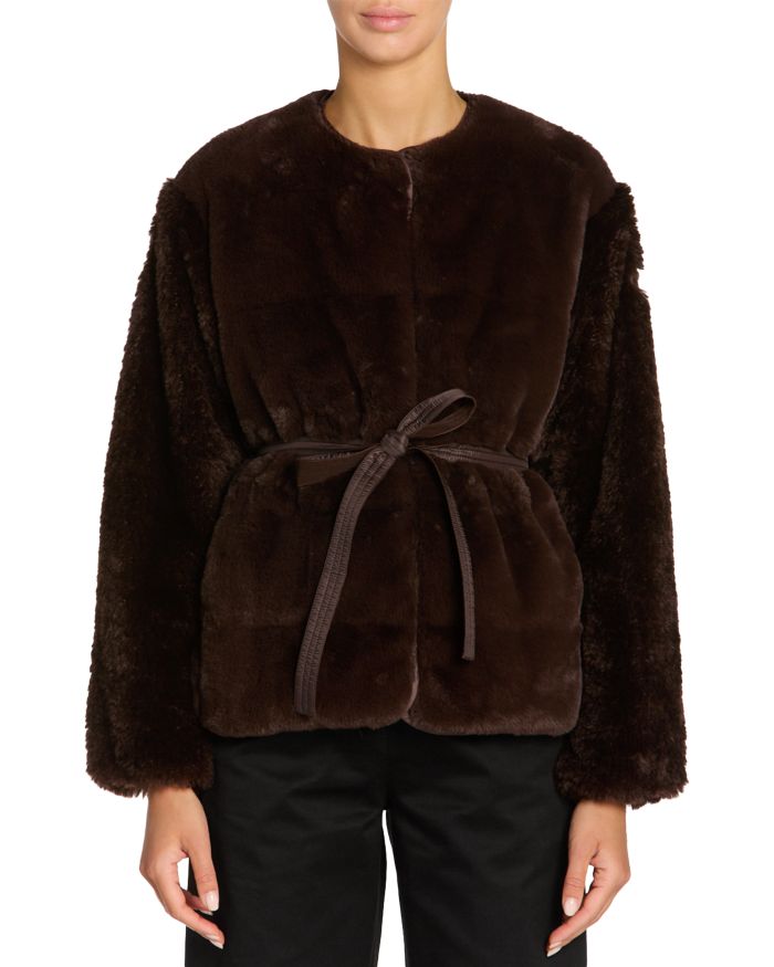 Jouillat Faux Fur Jacket