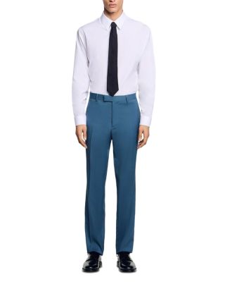 Classic Wool Suit Trousers