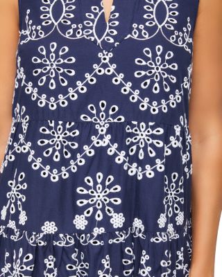 Sleeveless Eyelet Dress