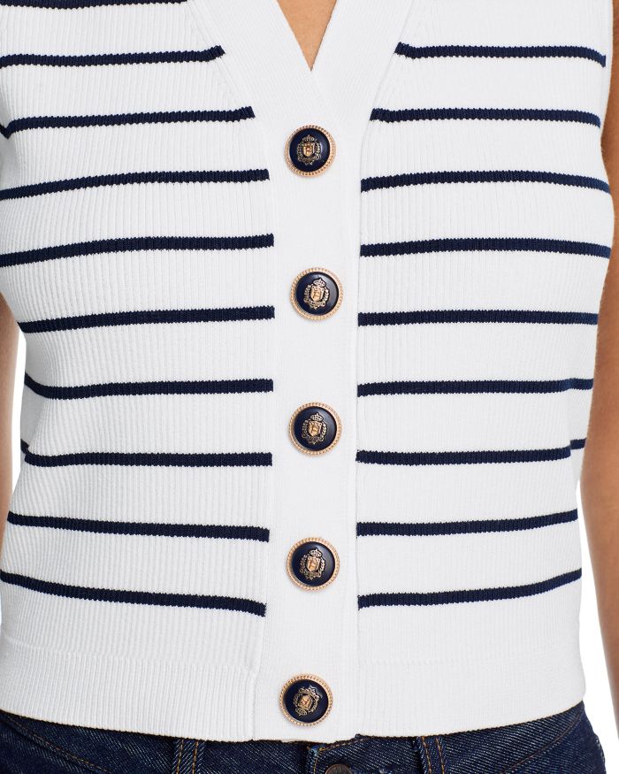 Striped Knit Vest - Exclusive