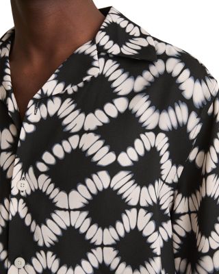 Printed Short Sleeve Camp Shirt