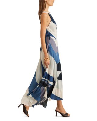 Imogen Stripe Maxi Occasion Dress