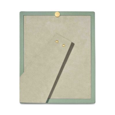 Piero Eucalyptus Leather Frame, 8" x 10"