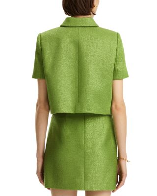 Sequined Tweed Jacket