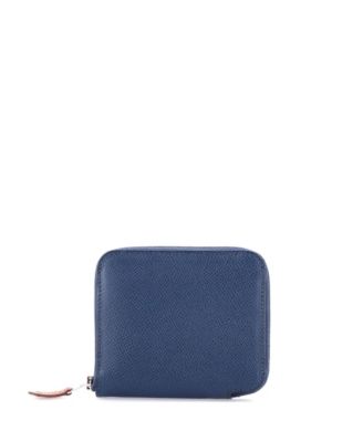 Pre-Owned HERMÈS - Compact Azap Zip Around Wallet Silk'in Epsom