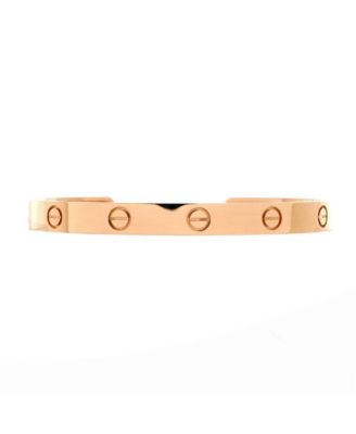 Pre-Owned Cartier - Love Cuff Bracelet 18K Rose Gold