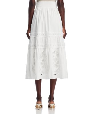 Embroidered Maxi Skirt