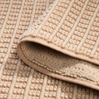 Hudson Park Yarn Dyed Textured Bath Mat
