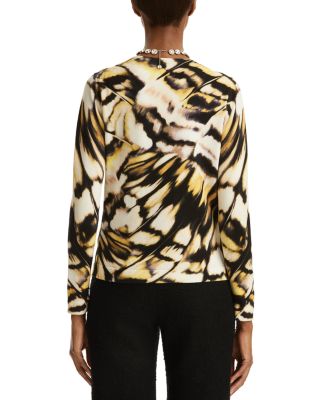 Butterfly Print Cardigan