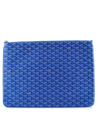 Pre-Owned Goyard - GM Senat Zip Pouch Coated Canvas