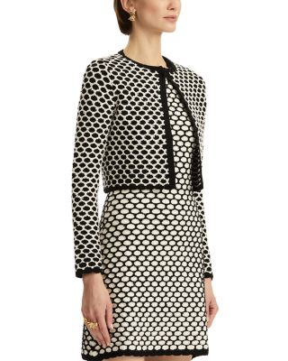 Honey Comb Sequin Knit Jacket