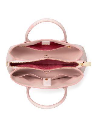 Serena Spring Pansies Satchel 