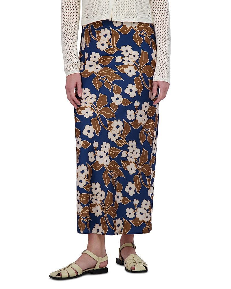 Point Satin Slip Skirt
